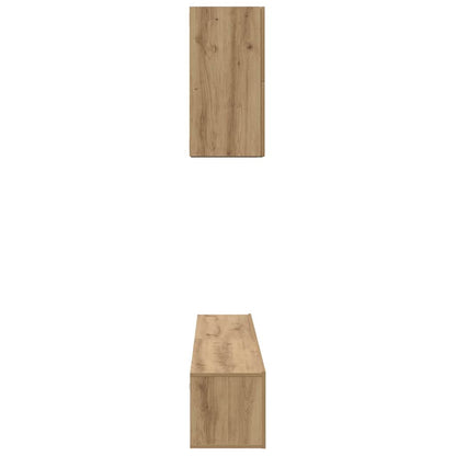 vidaXL TV Cabinet Set 5 pcs Artisan Oak Engineered Wood