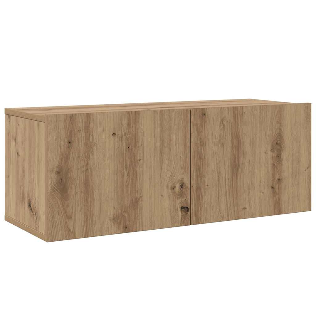 vidaXL TV Cabinet Set 5 pcs Artisan Oak Engineered Wood