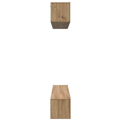 vidaXL TV Cabinet Set 5 pcs Artisan Oak Engineered Wood