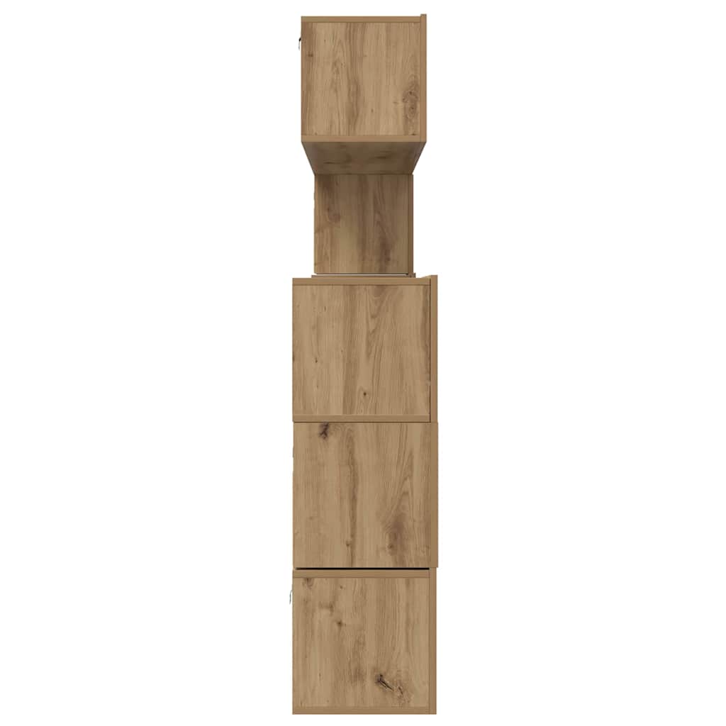 vidaXL TV Cabinet Set 8 pcs Artisan Oak Engineered Wood