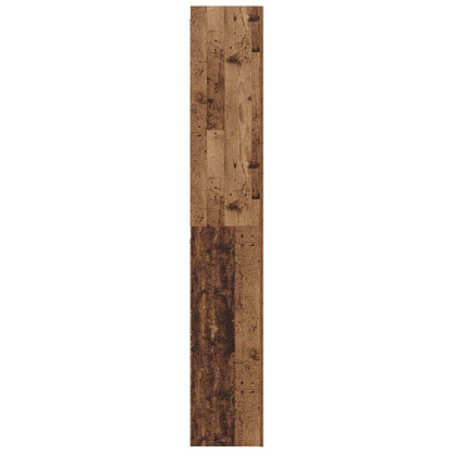 vidaXL TV Cabinet Set Wall-mounted 10 pcs Old Wood 30.5 x 30 x 90 cm
