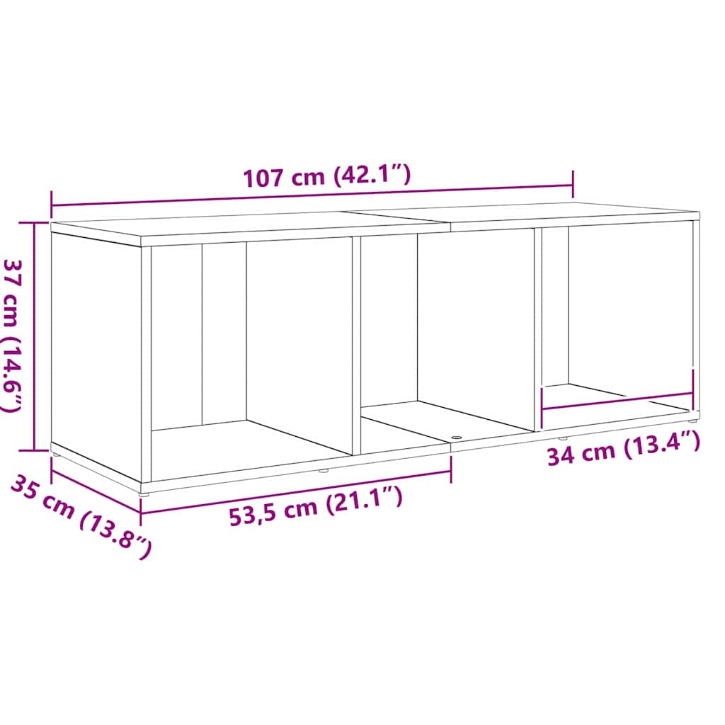 vidaXL TV Cabinet Set Wall-mounted 3 pcs Black Engineered Wood