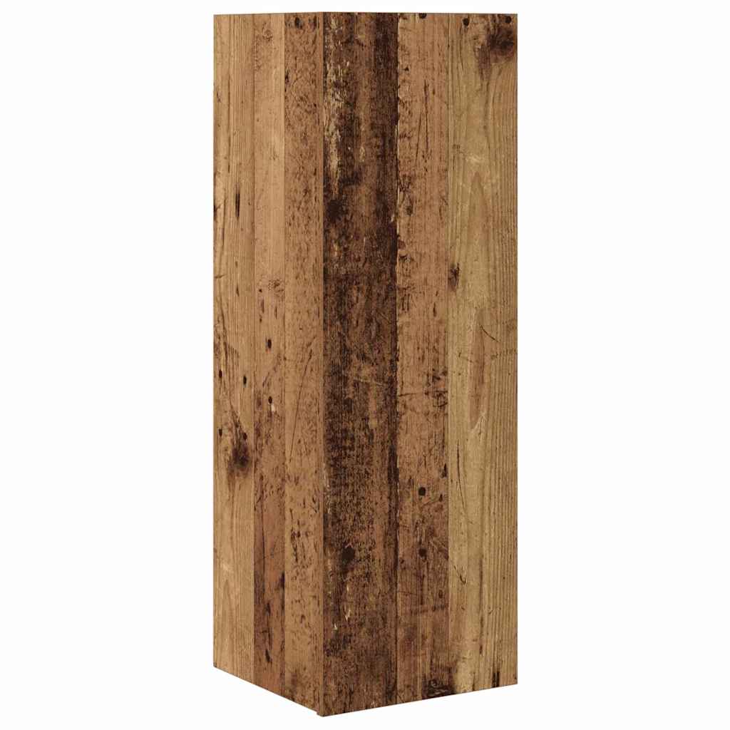 vidaXL TV Cabinet Set with Drawer 4 pcs Old Wood Engineered Wood