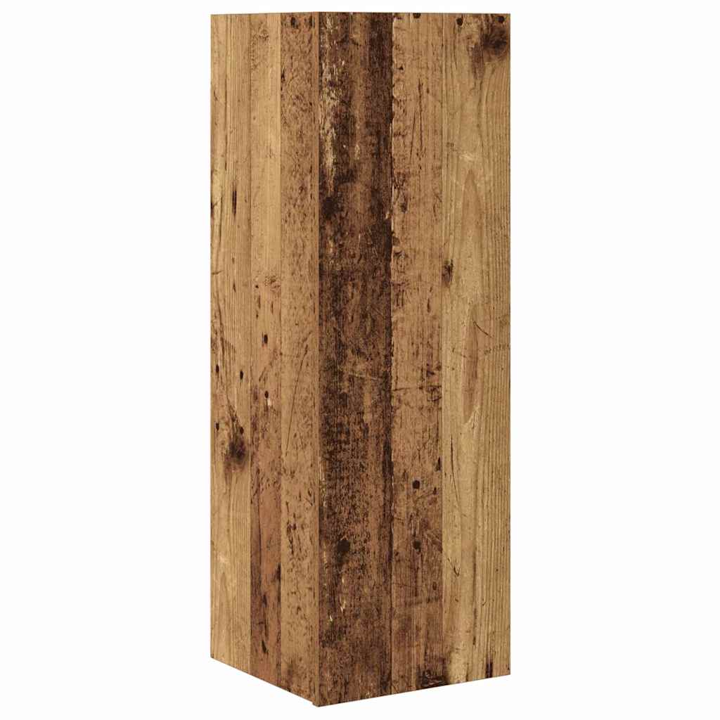 vidaXL TV Cabinet Set Wall-mounted 6 pcs Old Wood Engineered Wood