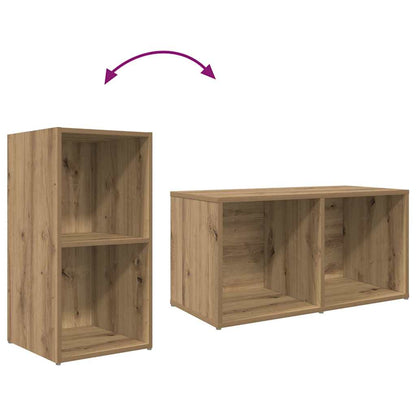 vidaXL TV Cabinet Set 8 pcs Artisan Oak Engineered Wood