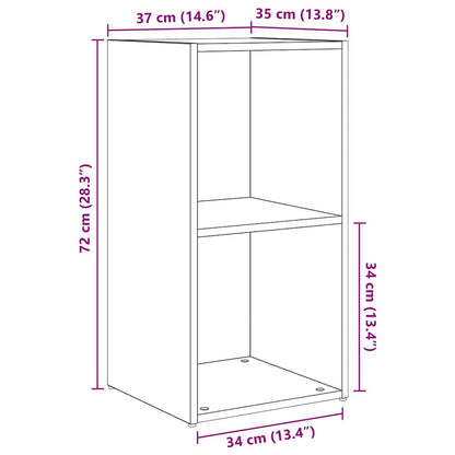vidaXL TV Cabinet Set 8 pcs Artisan Oak Engineered Wood
