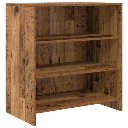 vidaXL Sideboard 2 pcs Old Wood 70 x 41 x 75 cm Engineered Wood