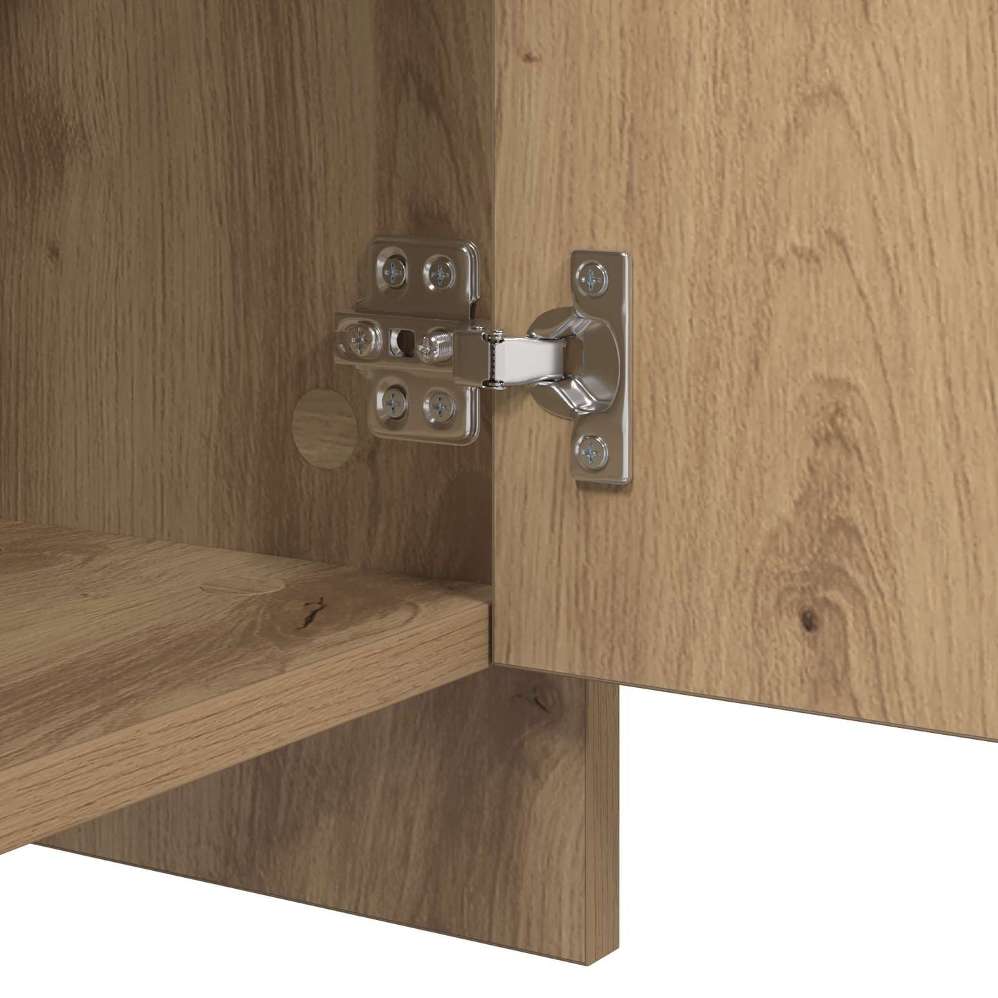 vidaXL Sideboard 2 pcs Artisan Oak 70 x 41 x 75 cm Engineered Wood