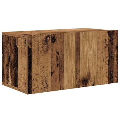 vidaXL TV Cabinet Set with Drawer 4 pcs Old Wood Engineered Wood