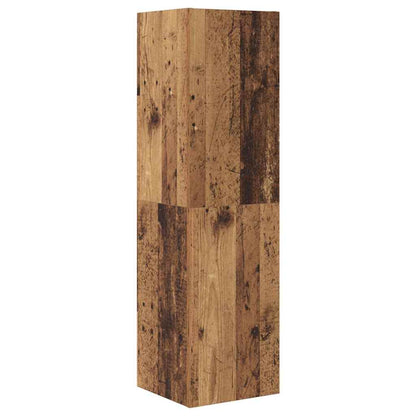 vidaXL TV Cabinet Set with Drawer 4 pcs Old Wood Engineered Wood