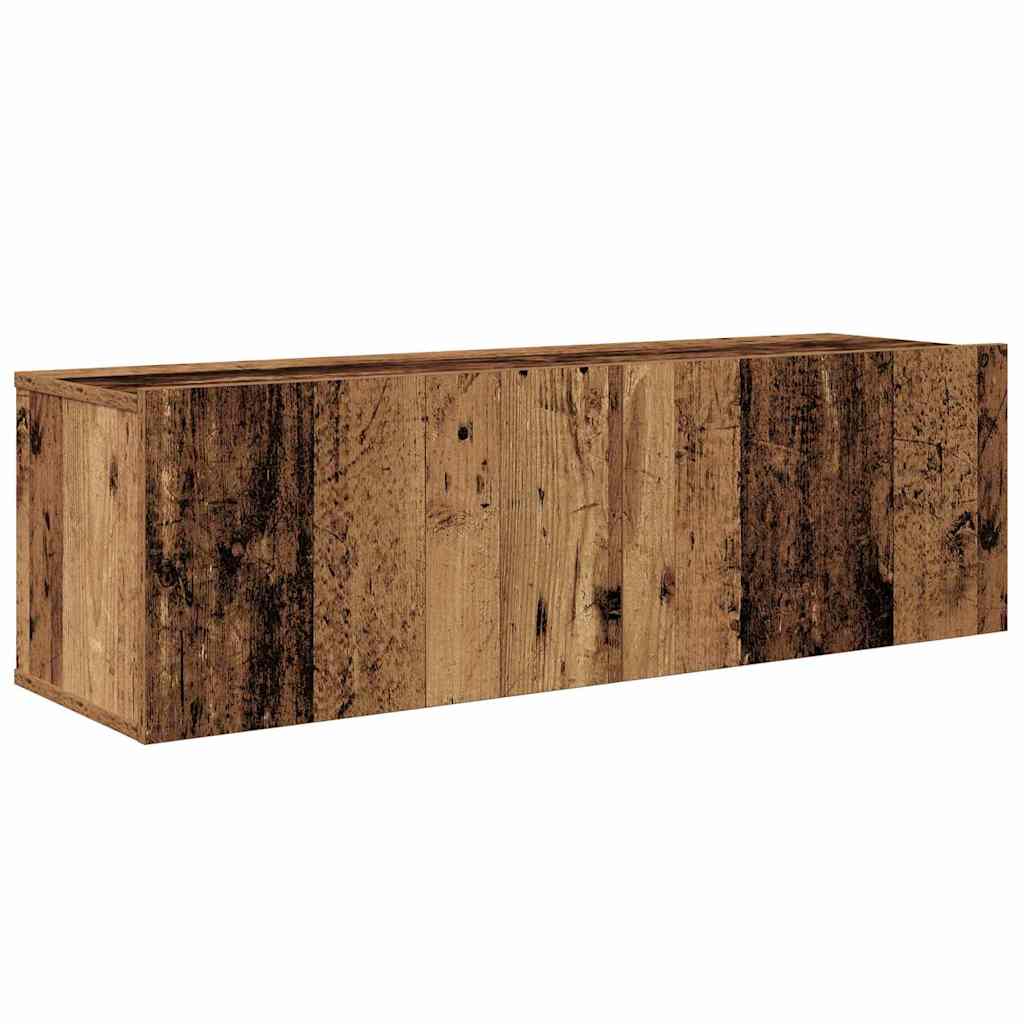 vidaXL TV Cabinet Set Wall-mounted 5 pcs Old Wood Engineered Wood