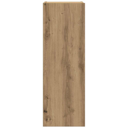 vidaXL TV Units Wall-mounted 4 pcs Artisan Oak Engineered wood