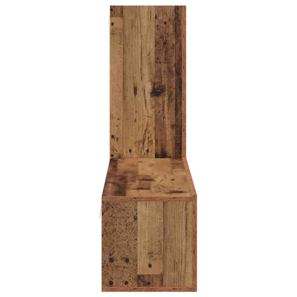vidaXL TV Cabinet Set Wall-mounted 3 pcs Old Wood Engineered Wood