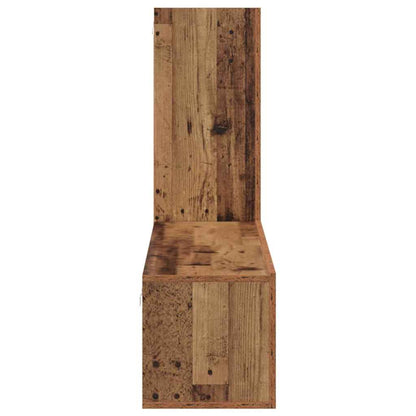 vidaXL TV Cabinet Set Wall-mounted 3 pcs Old Wood Engineered Wood