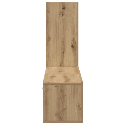 vidaXL TV Cabinet Set 3 pcs Artisan Oak Engineered Wood