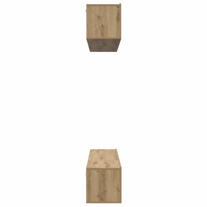 vidaXL TV Cabinet Set 5 pcs Artisan Oak Engineered Wood