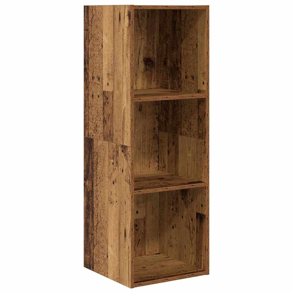 vidaXL TV Cabinet Set Wall-mounted 3 pcs Old Wood Engineered Wood