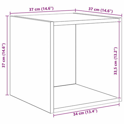 vidaXL TV Cabinet Set 3 pcs Artisan Oak Engineered Wood