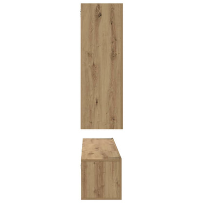 vidaXL TV Cabinet Set 5 pcs Artisan Oak Engineered Wood