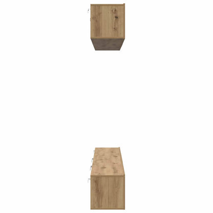 vidaXL TV Cabinet Set 6 pcs Artisan Oak Engineered Wood