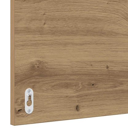 vidaXL Bathroom Furniture Set 3 pcs Artisan Oak Engineered Wood