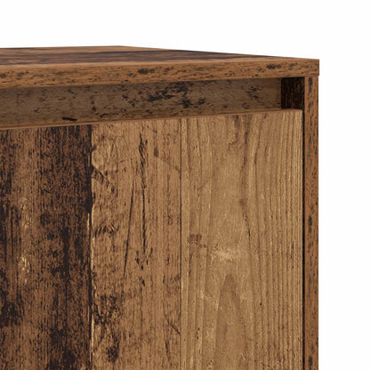 vidaXL Sideboards 2 pcs Old wood 70 x 41 x 75 cm Engineered wood