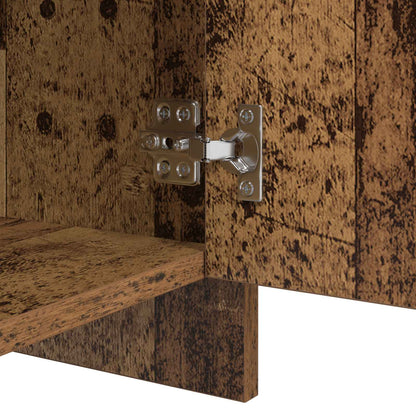 vidaXL Sideboards 2 pcs Old wood 70 x 41 x 75 cm Engineered wood
