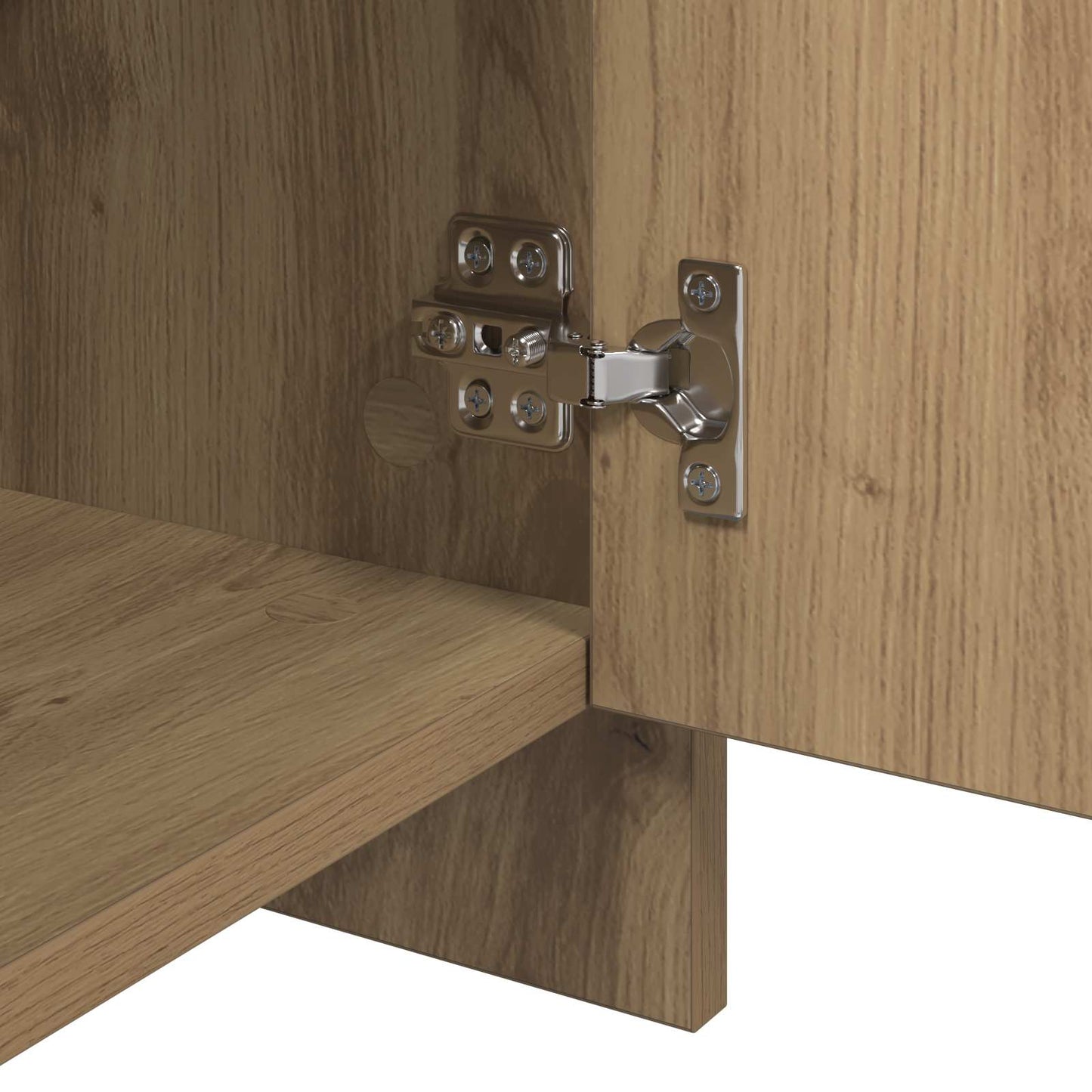 vidaXL Sideboards 2 pcs Artisan oak 70 x 41 x 75 cm Engineered wood