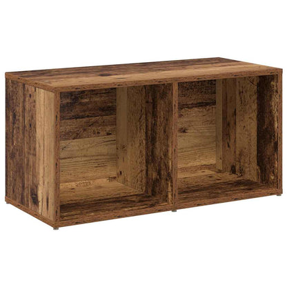 vidaXL TV Cabinet Set 2 pcs Old Wood 37 x 35 x 72 cm Engineered Wood