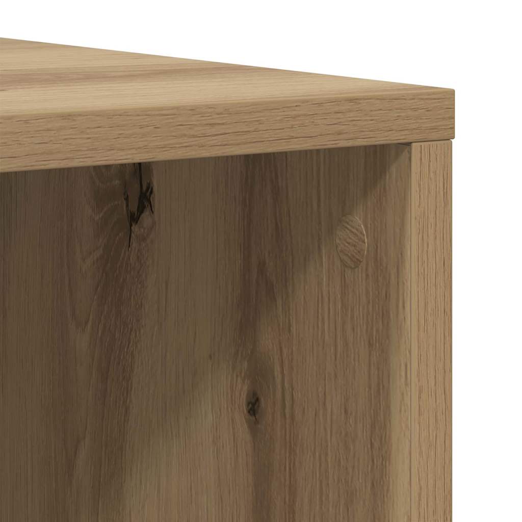 vidaXL TV Cabinet Set 2 pcs Artisan Oak Engineered Wood