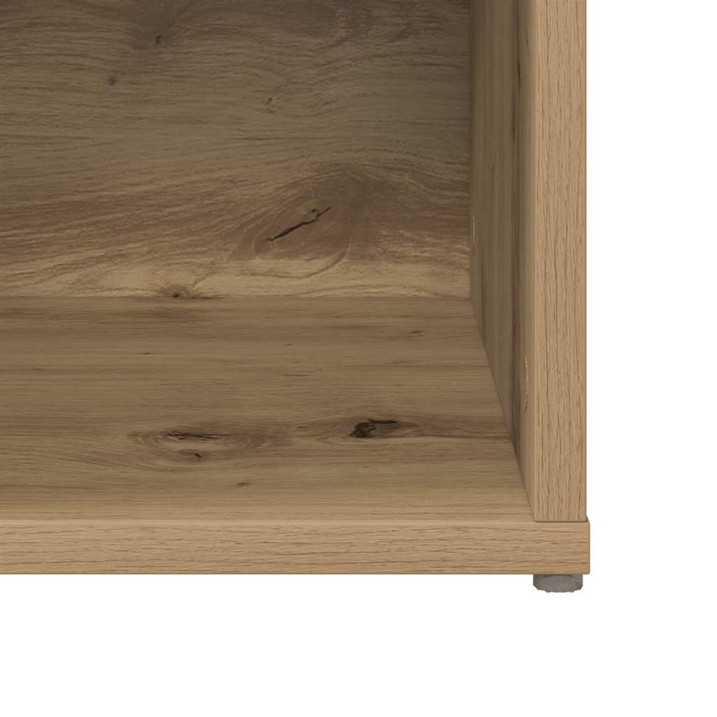 vidaXL TV Cabinet Set 2 pcs Artisan Oak Engineered Wood