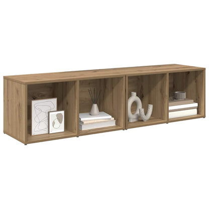 vidaXL TV Cabinet Set 2 pcs Artisan Oak Engineered Wood