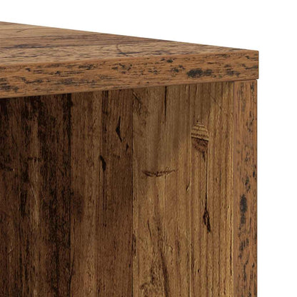 vidaXL TV Cabinet Set 2 pcs Old Wood 37 x 35 x 107cm Engineered Wood
