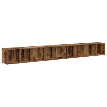 vidaXL TV Cabinet Set 3 pcs Old Wood 37 x 35 x 107 cm Engineered Wood