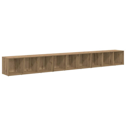 vidaXL TV Cabinet Set 3 pcs Artisan Oak Engineered Wood