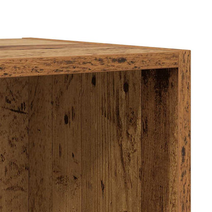 vidaXL TV Cabinet Set 4 pcs Old Wood 37 x 37 x 72 cm Engineered Wood