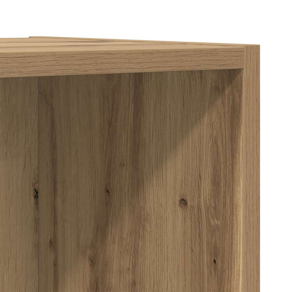 vidaXL TV Cabinet Set 2 pcs Artisan Oak Engineered Wood