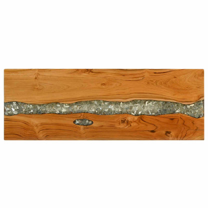 vidaXL Console Table Brown 100 x 35 x 75 cm Solid Teak Wood