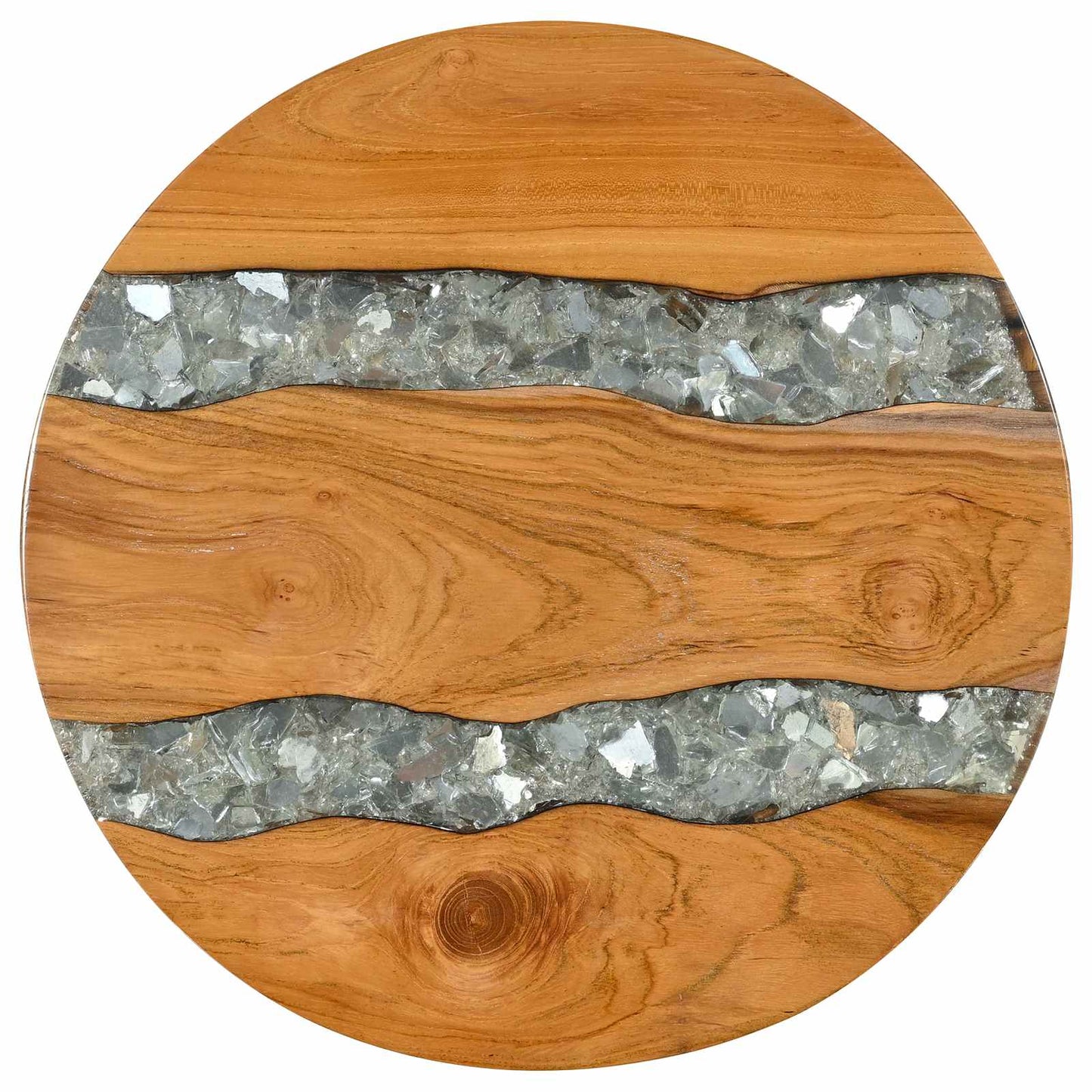vidaXL Coffee Table Brown 40 x 40 x 45 cm Solid Teak Wood