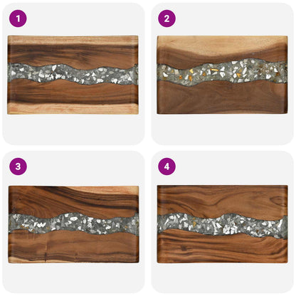 vidaXL Bathroom Stool Natural 50 x 30 x 45 cm Natural Wood