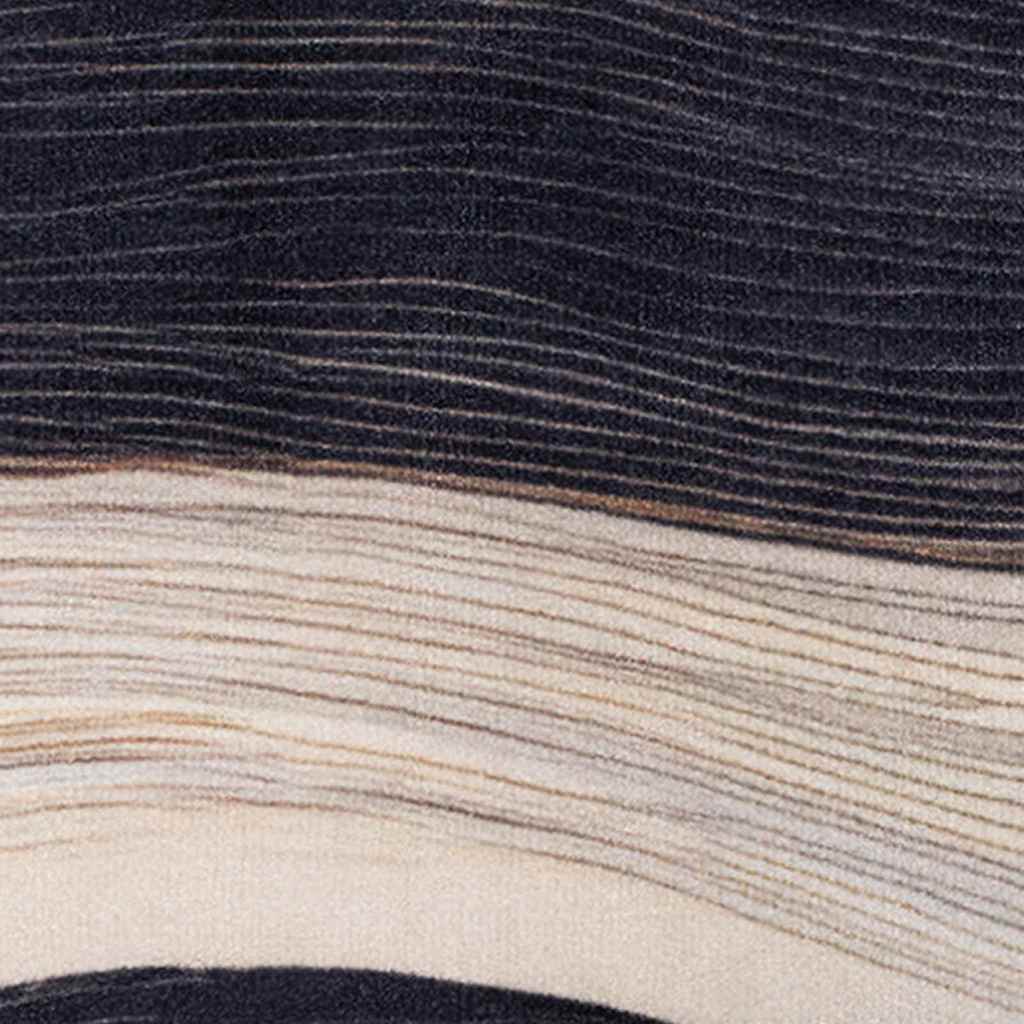 vidaXL Kitchen Rug Black 180 x 60 cm Velvet