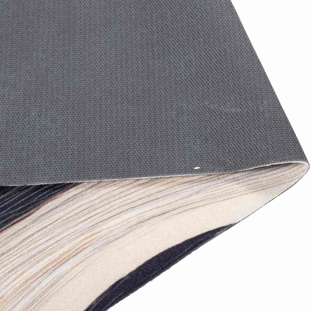 vidaXL Kitchen Rug Black 300 x 60 cm Velvet