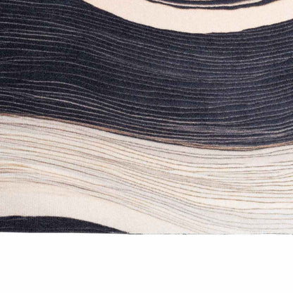 vidaXL Kitchen Rug Black 300 x 60 cm Velvet