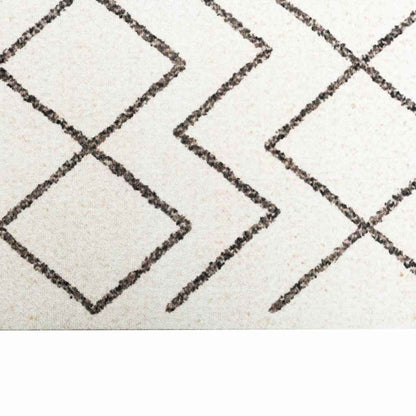 vidaXL Kitchen Rug White 180 x 60 cm Velvet