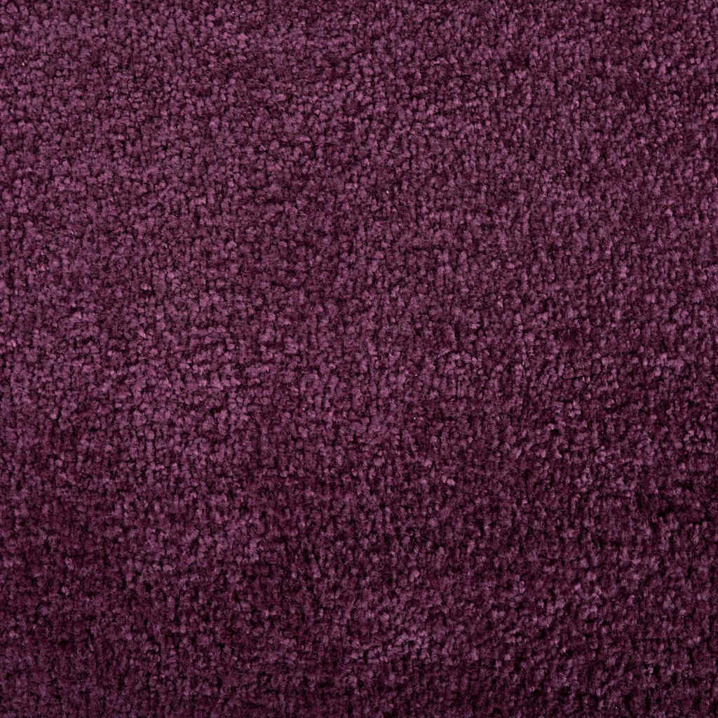 vidaXL Door Mat Bordeaux 60 x 40 x 1.2 cm Teddy Fabric
