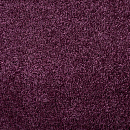 vidaXL Door Mat Bordeaux 60 x 40 x 1.2 cm Teddy Fabric