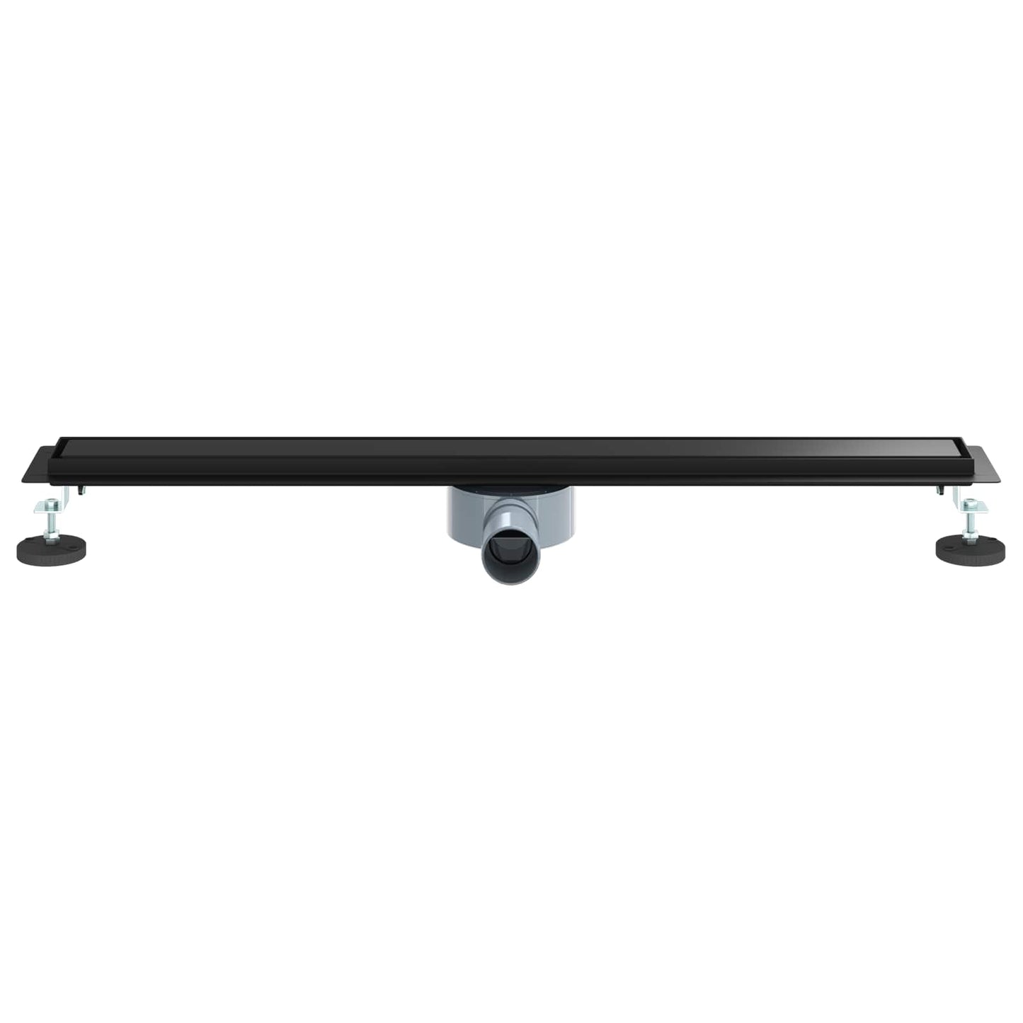 vidaXL Shower Drain 2-in-1 with 360° Siphon Black 80 cm