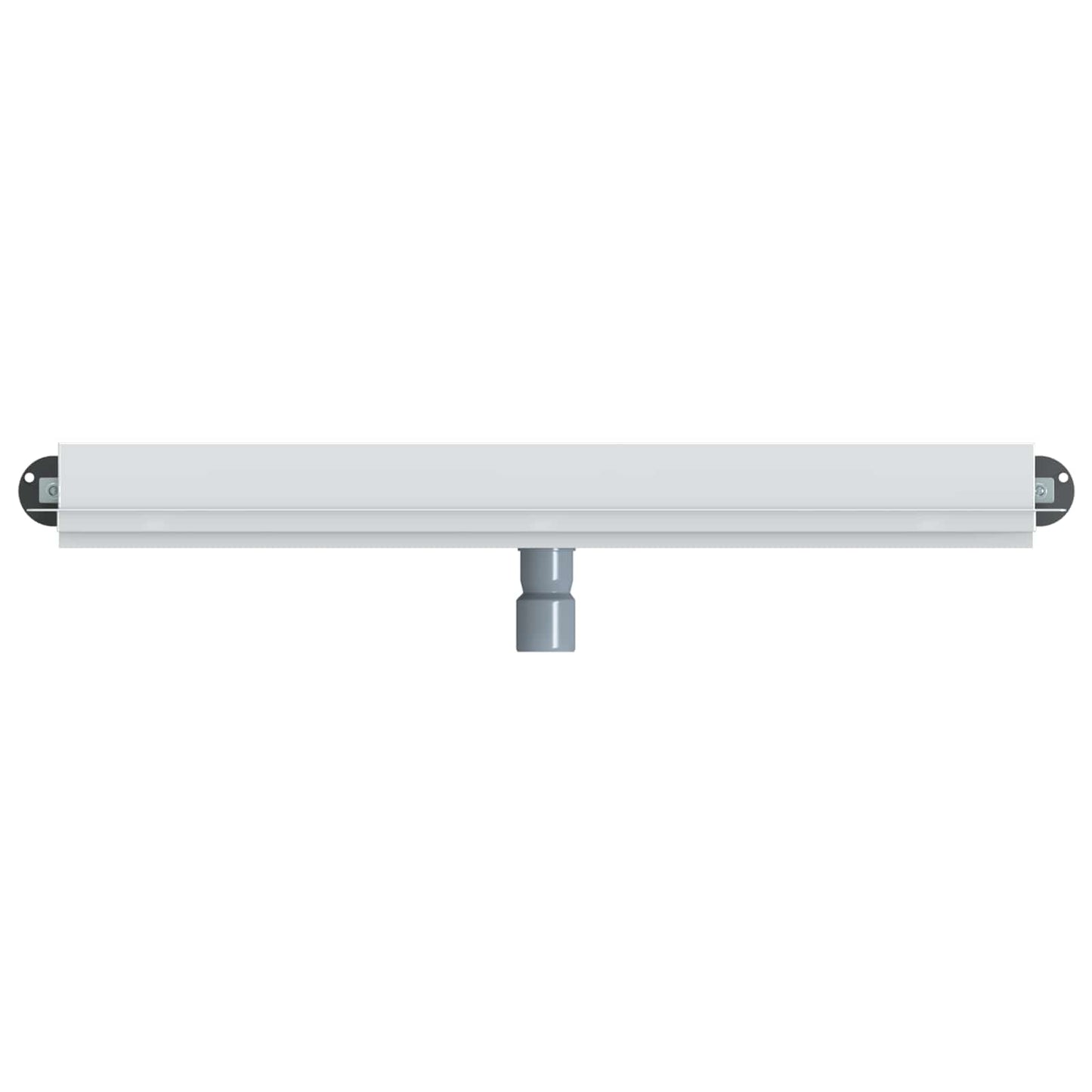 vidaXL Wall Mounted Shower Drain Silver 80 cm Stainless Steel 304