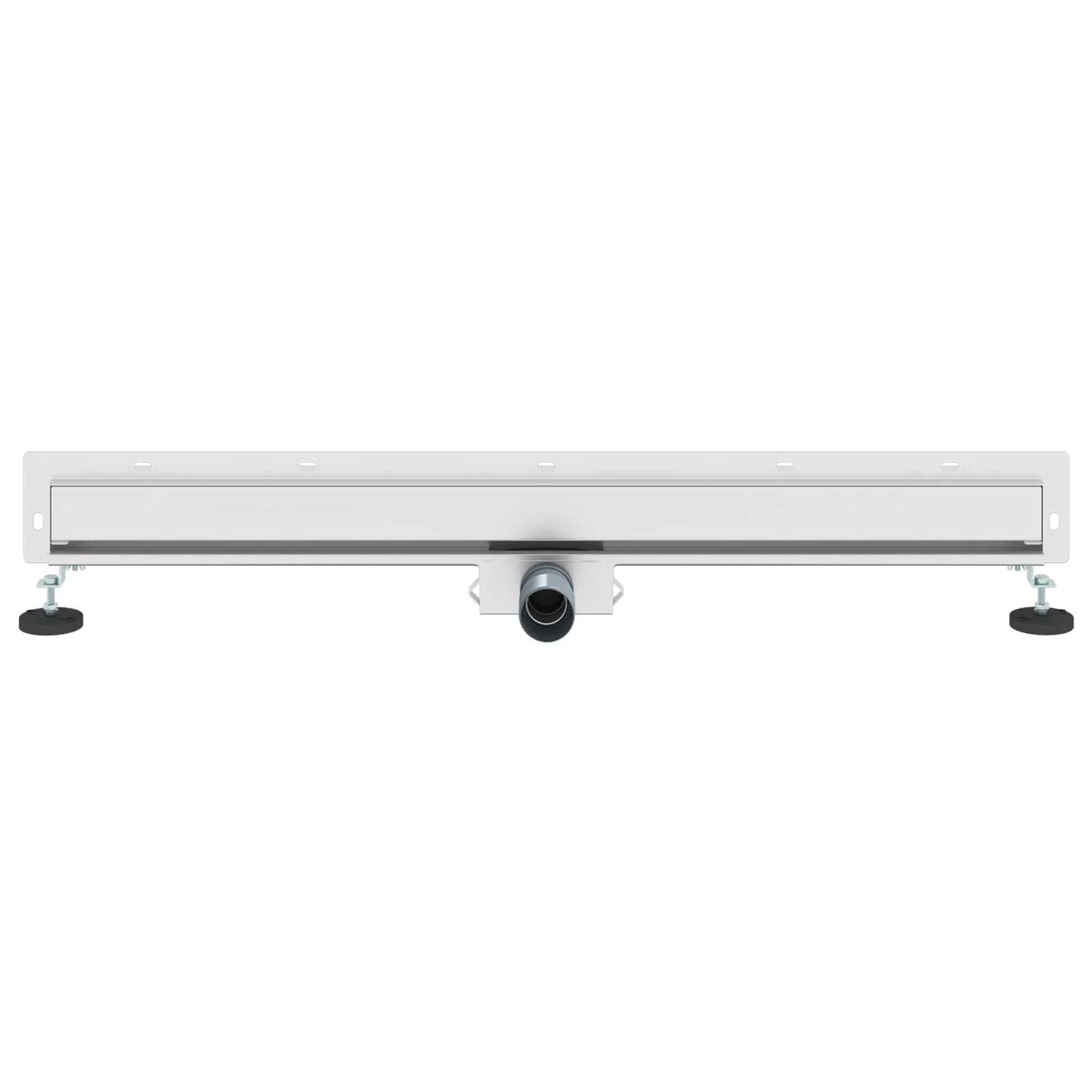 vidaXL Wall Mounted Shower Drain Silver 90 cm Stainless Steel 304