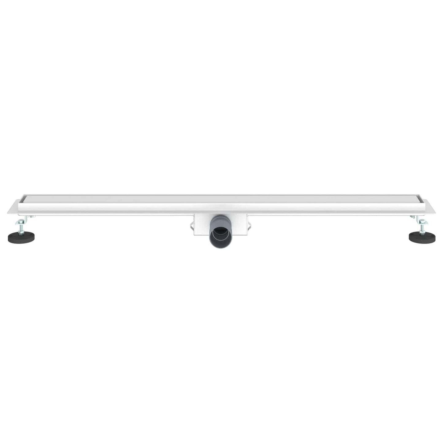 vidaXL 2 in 1 Shower Drain Silver 90 cm Stainless Steel 304